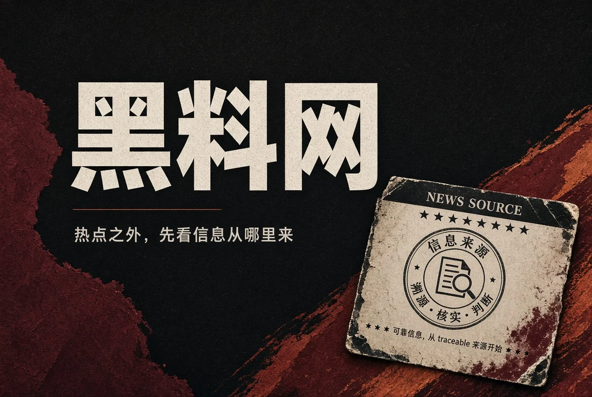 黑料网公开资讯与事实核验封面